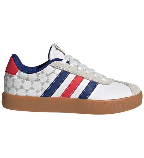 adidas Performance Sko - VL Court 3.0 K - Cloud White/Pure Ruby/