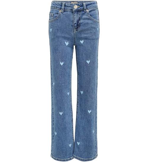 Kids Only Jeans - KogJuicy - Light Medium Blue Denim/Embr