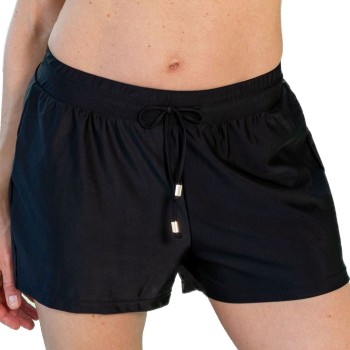Trofé Trofe Solid Bikini Swim Shorts Sort 48 Dame