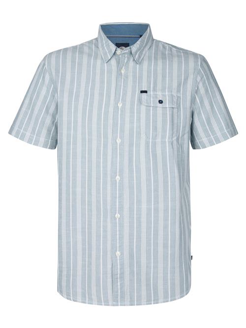 Petrol Industries Skjorte 'Turtlevista'  opal / hvid