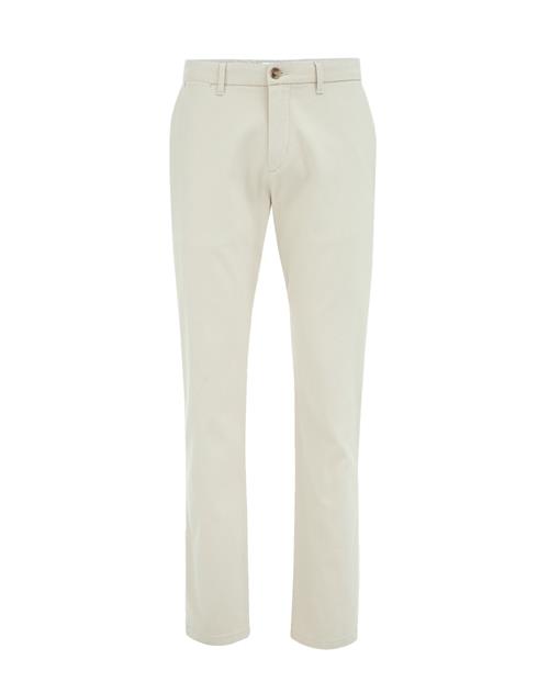 WE Fashion Lærredsbukser  ecru