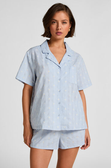 Hunkemöller Short Woven Blå