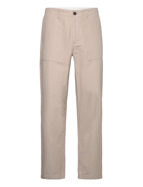 Knowledge Cotton Apparel | Flint Wide Slub Yarn Pants - Gots/V | 30 x 32