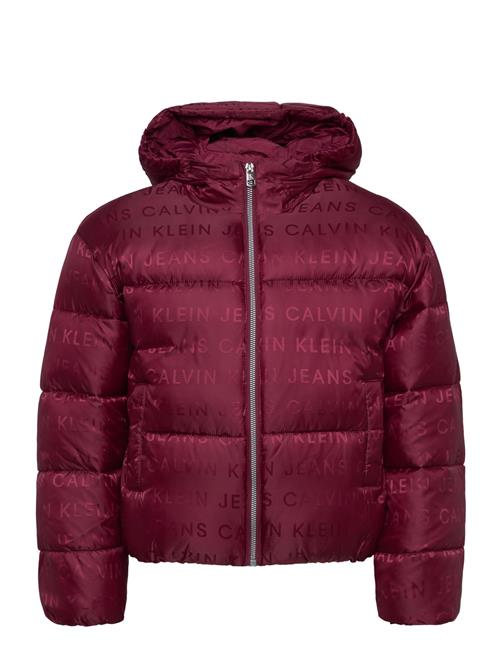 Calvin Klein | Logo Aop Puffer Jacket | 152
