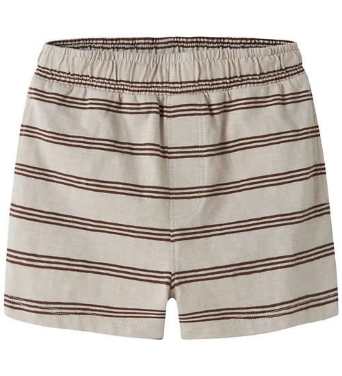 Name It Shorts - NmmVoby - Chateau Gray/Chestnut