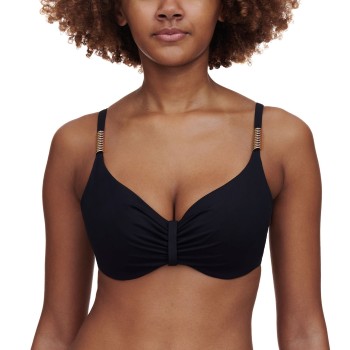 Chantelle Icon Underwire Bikini Bra Sort F 80 Dame