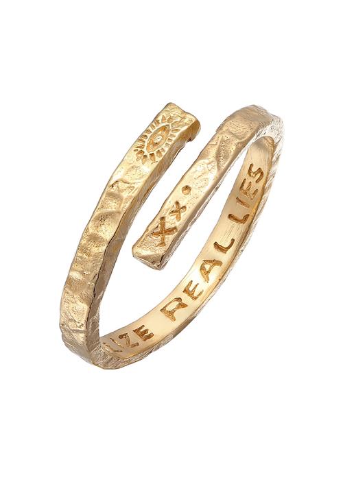 Haze&Glory Ring 'Evil Eye'  guld