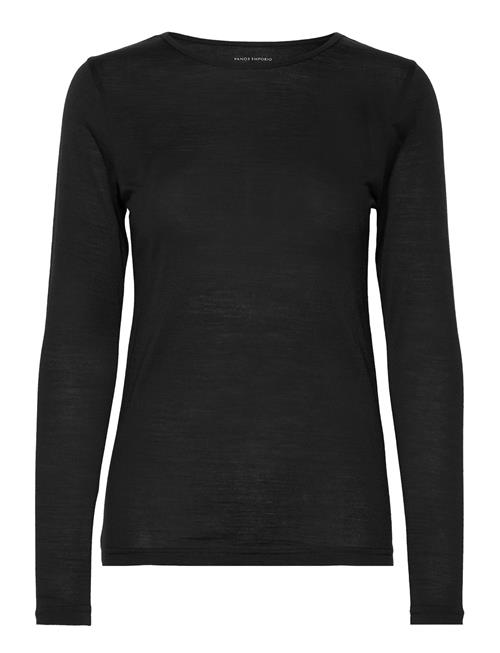 Panos Emporio | Wool/Tencel Tee Long Sleeve | L