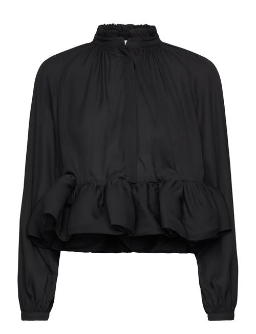 Malina | Alva Frill Detailed Cropped Blouse | S