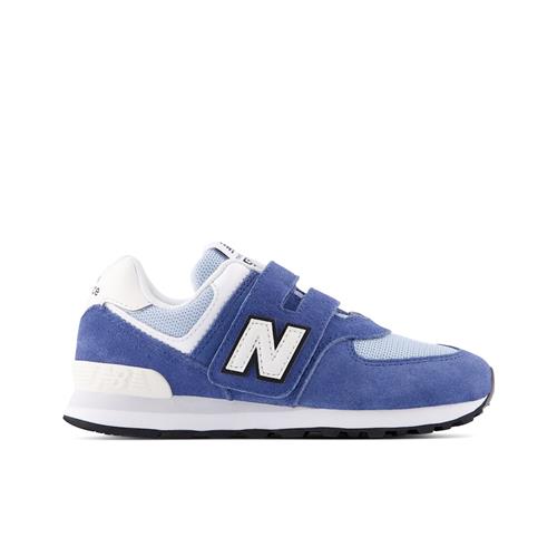 New Balance 574 Kids Hook & Loop Sneakers Magic Blue  Magic Blue 28 EU  Blå  28 EU