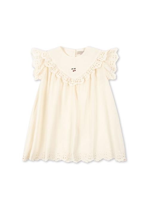 Konges Sløjd Posey Kjole Antique White  Antique White 6 Y  Hvid  6 år  kvinde