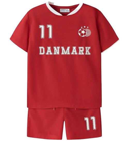 Name It Shortssæt - NmnHiteam - True Red