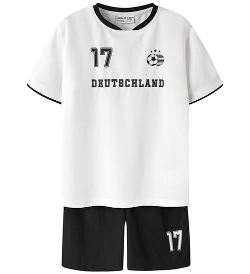 Name It Shortssæt - NmnHiteam - Bright White