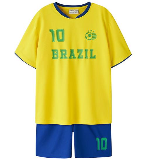 Name It Shortssæt - NknHiteam - Empire Yellow