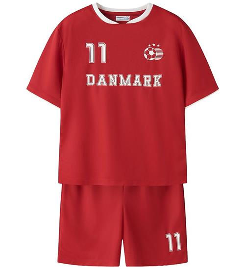 Name It Shortssæt - NknHiteam - True Red