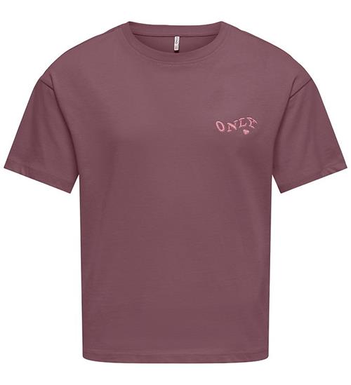 Kids Only T-shirt - KogMaiken - Noos - Rose Brown/Romance Rose