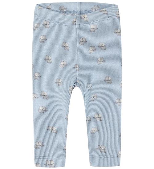 Name It Leggings - NbmHobit - Blue Fog