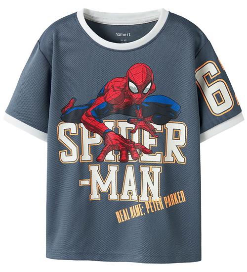 Name It T-shirt - NmmAnri Spiderman - Vintage Indigo