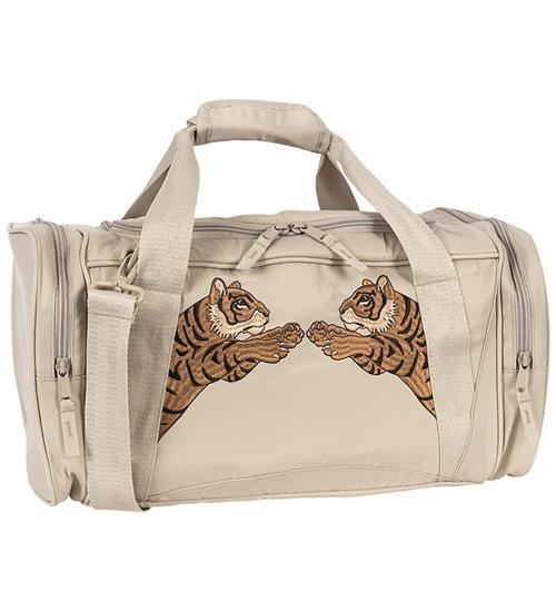 Konges Sløjd Weekendtaske - Feather Gray m. Tiger