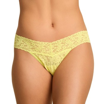 Hanky Panky Trusser Low Rise Thong Citron nylon One Size Dame