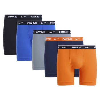 Nike 5P Essentials Cotton Stretch Boxers Orange bomuld Small Herre