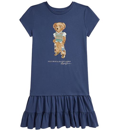 Polo Ralph Lauren Kjole - Old Royal m. Print