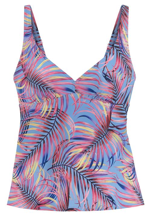 LASCANA Tankini-overdel  blå / blandingsfarvet