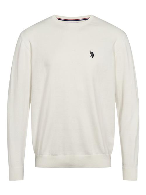 Se U.S. POLO ASSN. Pullover 'UMAdair'  sort / hvid hos About You