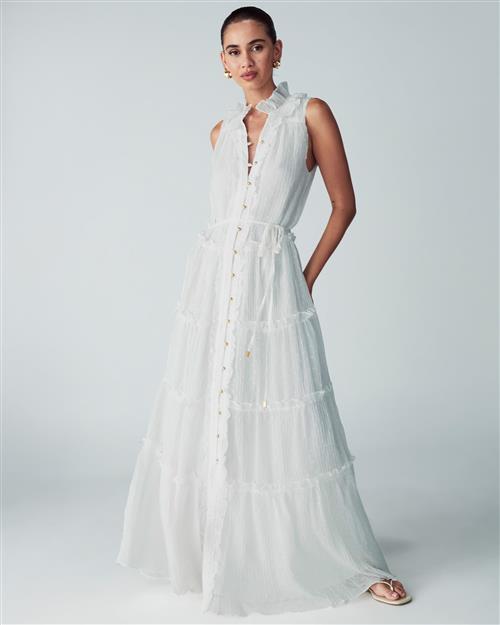 St MRLO Kjole 'Omaha'  guld / hvid