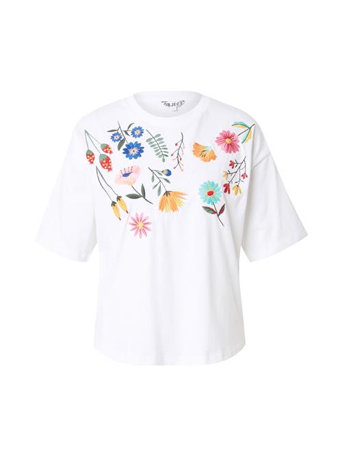 OBJECT Shirts 'OBJCELESTE'  grøn / orange / rosé / hvid