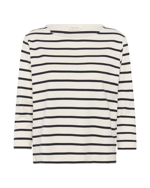 Part Two Shirts 'NelaPW'  navy / offwhite