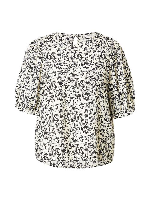 MSCH COPENHAGEN Bluse 'MSCHJusia'  beige / sort