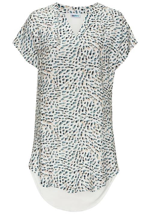 BEACH TIME Bluse  creme / lysebeige / lysegrøn / sort