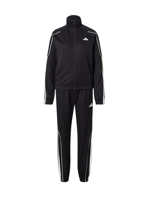 ADIDAS SPORTSWEAR Træningsdragt 'STADIUM'  sort / hvid