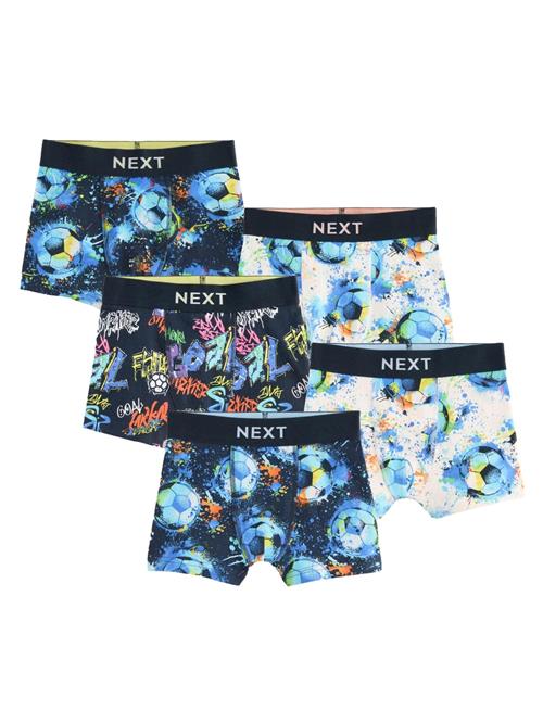 Next Underbukser  navy / neonblå / gul / orange / pink / uldhvid