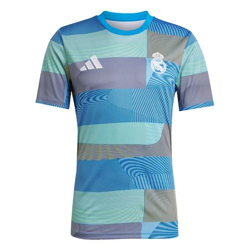 ADIDAS PERFORMANCE Funktionsskjorte 'Real Madrid Prematch 2025/2026'  azur / grå / lysegrøn / hvid