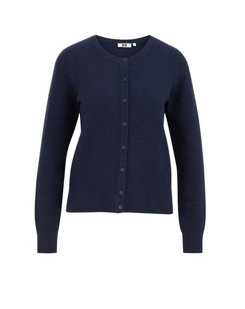 WE Fashion Cardigan  mørkeblå