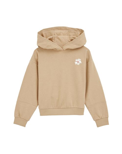 WE Fashion Sweatshirt  lysebrun / mørk pink / hvid