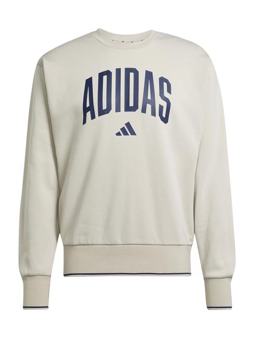 ADIDAS SPORTSWEAR Sportsweatshirt 'COLLEGIATE'  sand / mørkeblå