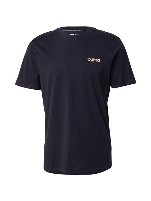 BLEND Bluser & t-shirts 'BHEmmet'  beige / sort / hvid