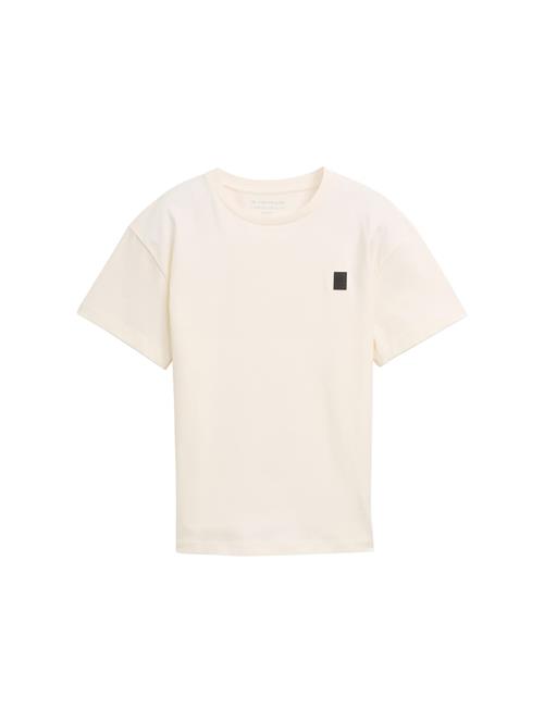 TOM TAILOR Shirts  choko / offwhite