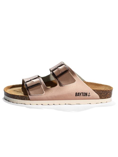 Bayton Pantoletter 'ATLAS'  gammelrosa / sort