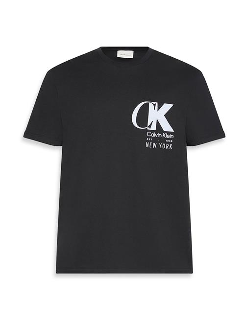 Calvin Klein Bluser & t-shirts '20S'  sort / hvid