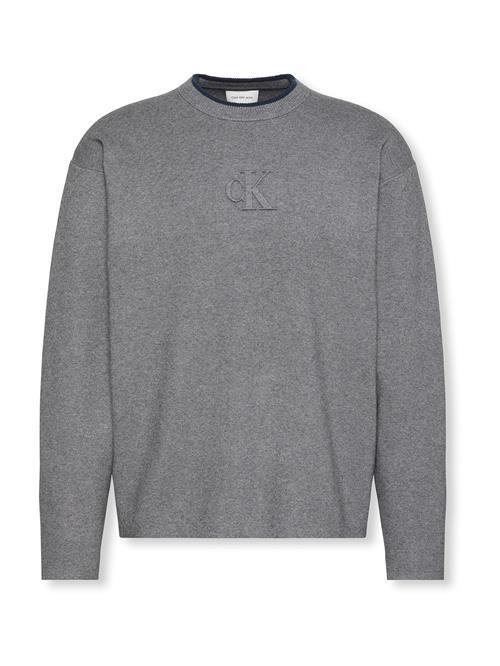 Calvin Klein Jeans Pullover  marin / mørkegrå