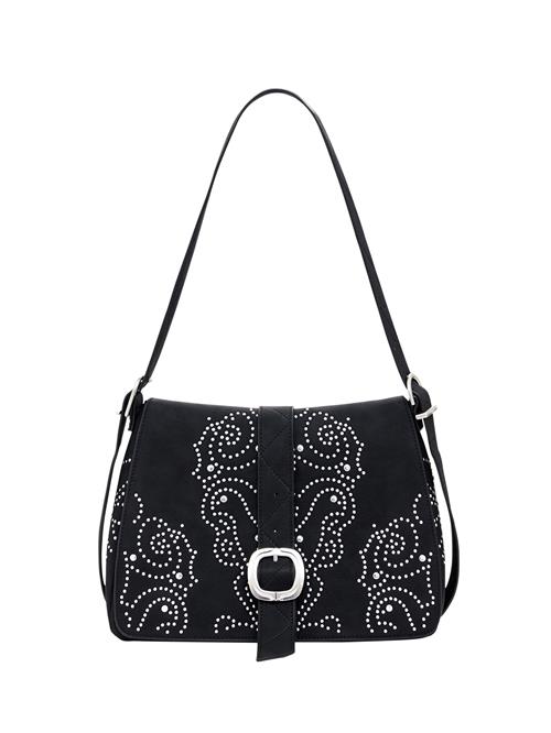 Desigual Skuldertaske 'Poker Face Posadas'  sort / sølv