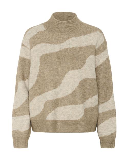 SAINT TROPEZ Pullover 'MallieSZ'  beige / mørkebeige