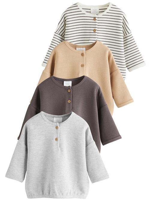 Next Shirts  camel / choko / grå-meleret / hvid