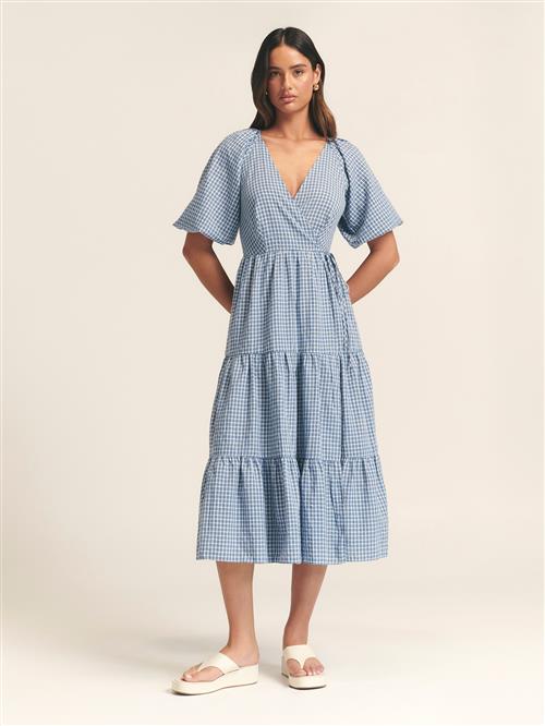 St MRLO Kjole 'CHARMED DRESS'  blå / naturhvid