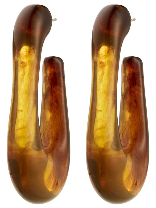 Pilgrim Øreringe 'Elijah'  lysebrun