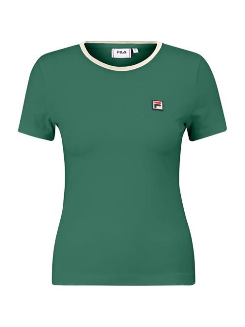 FILA Funktionsbluse 'LECTOURE'  creme / grøn / sort